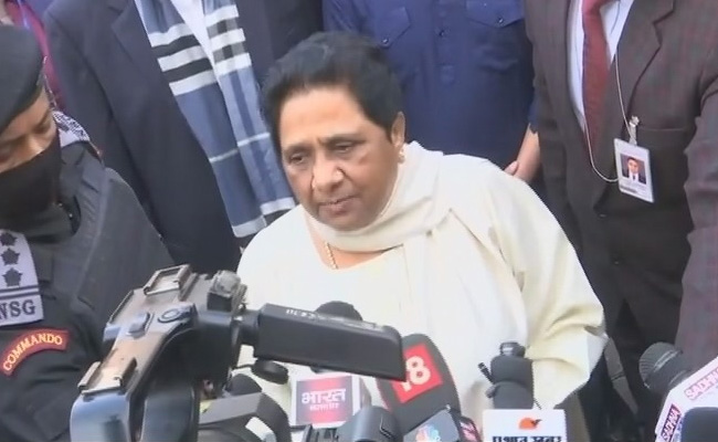 "Said So Much": Mayawati On Allegations Of Covert Alliance With BJP