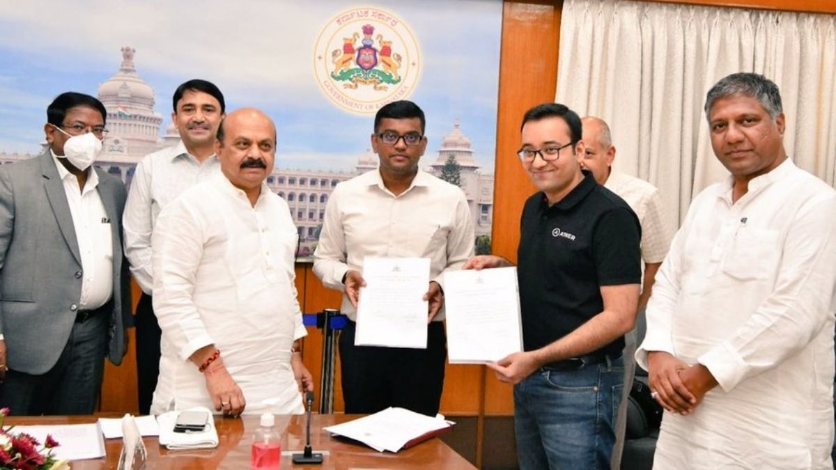 Ather Energy Signs MoU With Karnataka Government, Commits To 1,000 Fast Chargers