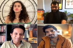 Taapsee Pannu & Tahir Bhasin On Their New Film <i>Looop Lapeta</i> Taapsee Pannu & Tahir Bhasin On Their New Film <i>Looop Lapeta</i>
