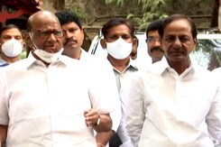 "Our Focus On Development": Telangana's KCR Meets Sharad Pawar In Mumbai "Our Focus On Development": Telangana's KCR Meets Sharad Pawar In Mumbai