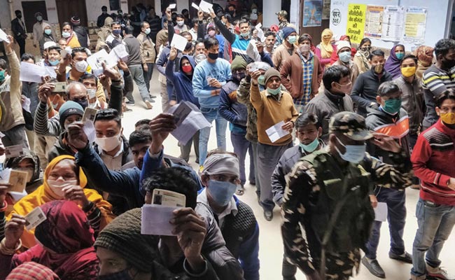 UP Polls: Over 48% Voting Till 3 PM; EVM Glitches Flagged From Few Booths