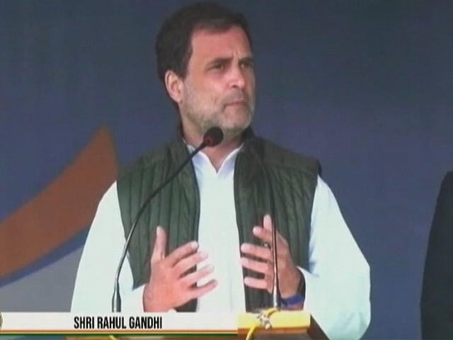 Rahul Gandhi's Direct Attack At BJP, RSS In Manipur