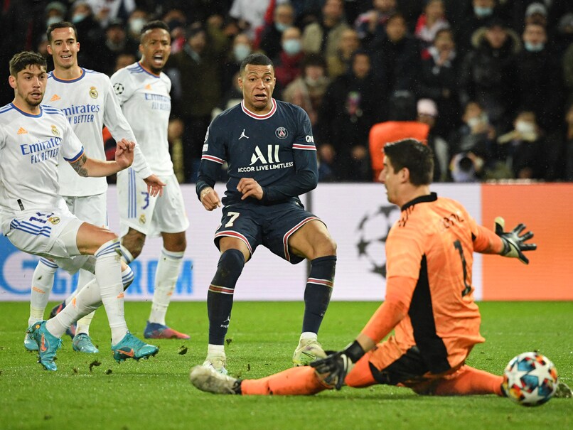 Kylian Mbappe Strikes Late To Give Paris Saint-Germain Edge Over Real Madrid In Champions League Last-16 Tie