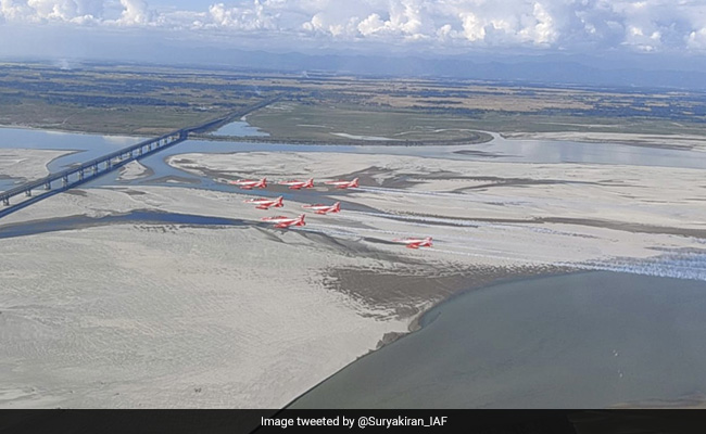"Guess The Location": IAF's Suryakiran Team's Challenge On Twitter