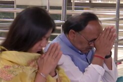 On Vote Day, UP Minister Prays At Prayagraj Temple On Vote Day, UP Minister Prays At Prayagraj Temple