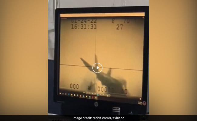 In Leaked Video, US Stealth Jet Slams Carrier Deck In South China Sea