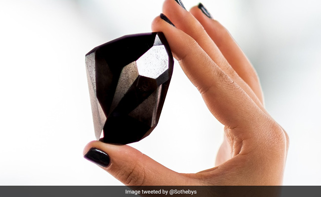 55-Face Black Diamond, Largest Ever Cut, Sells for $4.3 Million In Crypto