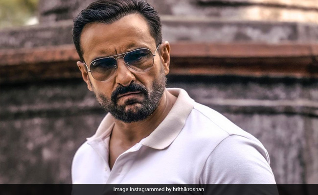 <i>Vikram Vedha</i>: Saif Ali Khan's Look From The Film, Shared By Co-Star Hrithik Roshan <i>Vikram Vedha</i>: Saif Ali Khan's Look From The Film, Shared By Co-Star Hrithik Roshan