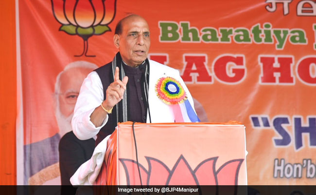 "Come For Talks": Rajnath Singh, In Manipur, Appeals To Insurgent Groups