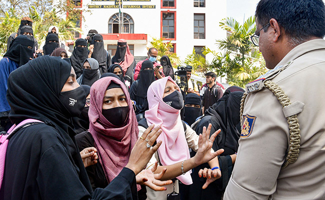Muslim Girls Face Police Case, Suspensions In Karnataka Hijab Row