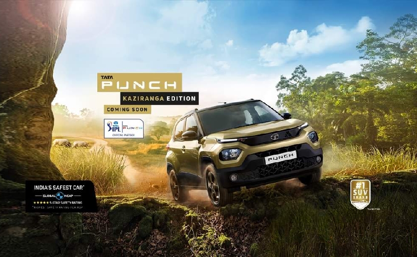 One-Off Tata Punch Kaziranga Edition To Be Auctioned At IPL Mega Auction 2022