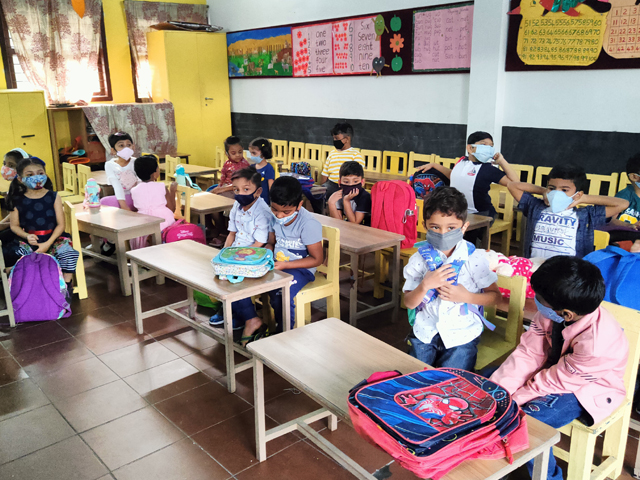 Kindergarten Classes, Play Schools Reopen in Tamil Nadu