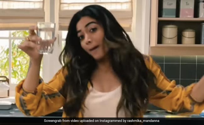 Viral: Rashmika Mandanna Is "Minding Her Business" Like Absolute Boss - Watch Her Dance