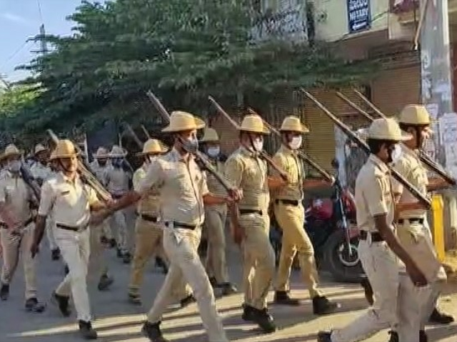 Karnataka Hijab Row: Police Carries Out Flag Marches In 3 Towns
