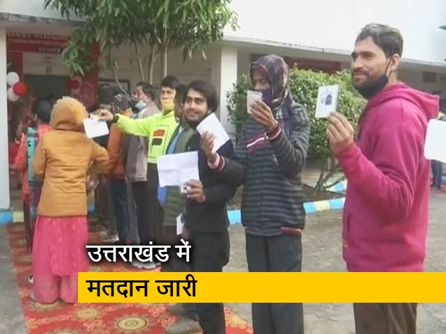 उत्तराखंड की 70 सीटों पर मतदान जारी, मतदाता करेंगे 632 उम्‍मीदवारों के भाग्‍य का फैसला
