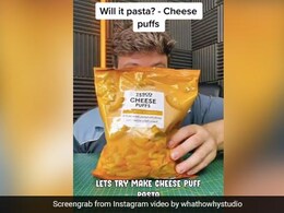 Man Makes Pasta With Readymade Cheese Puffs; Watch Video Inside