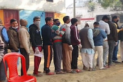 Voters Queue Up For 2nd Phase Polling In Uttar Pradesh Voters Queue Up For 2nd Phase Polling In Uttar Pradesh