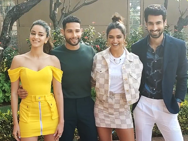 On <i>Gehraiyaan</i> Day, Deepika, Ananya, Siddhant And Dhairya Are All Smiles