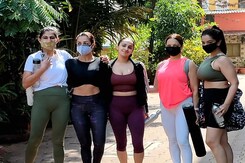 It's Yoga Time For Malaika Arora and Deanne Panday It's Yoga Time For Malaika Arora and Deanne Panday