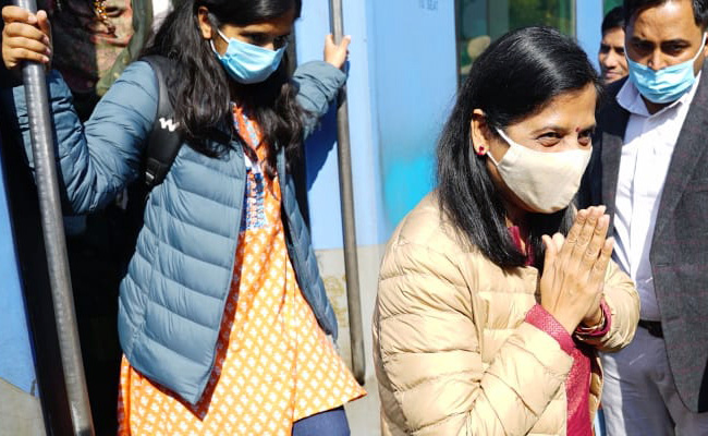 "Only MP Who...": Arvind Kejriwal's Family Campaigns For Bhagwant Mann