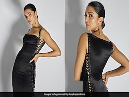 Deepika Padukone Is All Laced Up In A Fantastic Black Midi Bodycon Dress Deepika Padukone Is All Laced Up In A Fantastic Black Midi Bodycon Dress