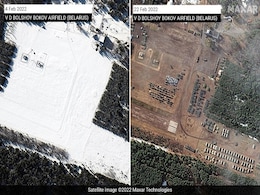 New Satellite Pics: Ukraine से केवल 20 KM दूर Russian सैन्य तैनाती और मज़बूत, 'फील्ड अस्पताल' भी तैयार New Satellite Pics: Ukraine से केवल 20 KM दूर Russian सैन्य तैनाती और मज़बूत, 'फील्ड अस्पताल' भी तैयार