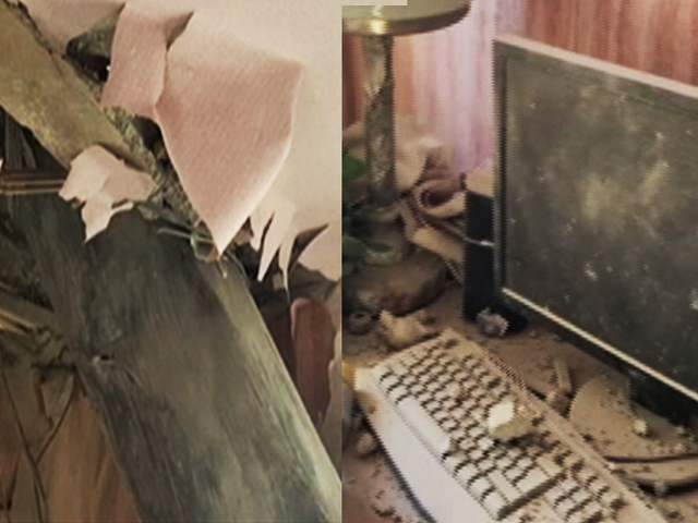 Destruction And Fear As Missiles Hit Ukraine City