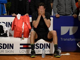 Tearful Del Potro Loses Comeback At Argentina Open Tearful Del Potro Loses Comeback At Argentina Open