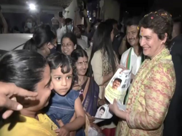 Goa Polls: Priyanka Gandhi Conducts Door-To-Door Campaign In Fontainhas