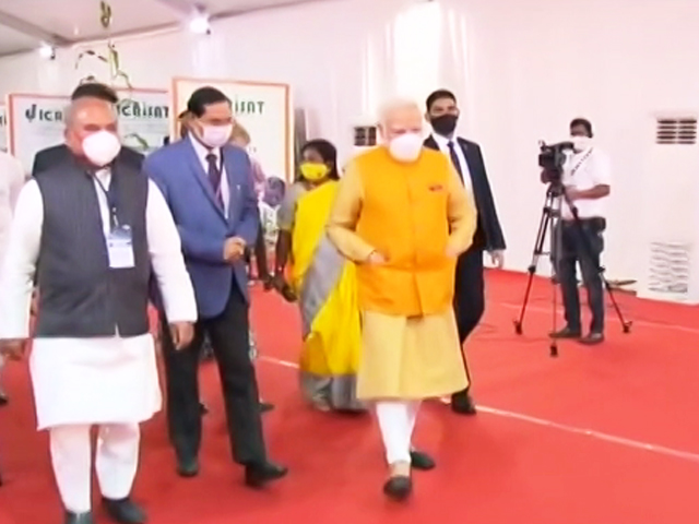 PM Modi In Hyderabad For Big Event, Chief Minister KCR Skips Airport Welcome