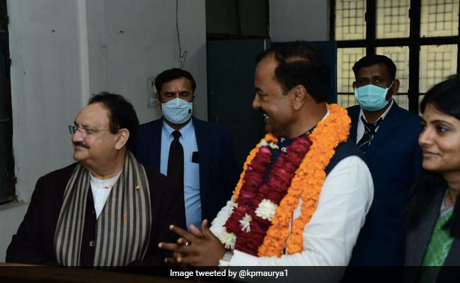 UP Deputy Chief Minister Confident Of Walkover, Dares Akhilesh Yadav