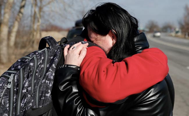 "No One Wants To Die": Dragging Suitcases, Ukrainians Flee To Hungary