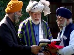 PM Modi Meets Members Of Afghan Sikh, Hindu Communities At His Residence PM Modi Meets Members Of Afghan Sikh, Hindu Communities At His Residence
