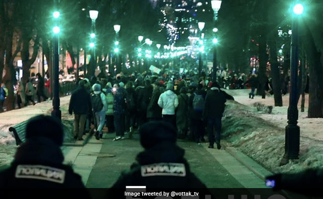Over 3,000 Protesters Detained In Russia For Anti-War Protests: Report