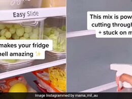 Viral Video Shows Ingenious Way Of Cleaning The Fridge With A DIY Spray Viral Video Shows Ingenious Way Of Cleaning The Fridge With A DIY Spray