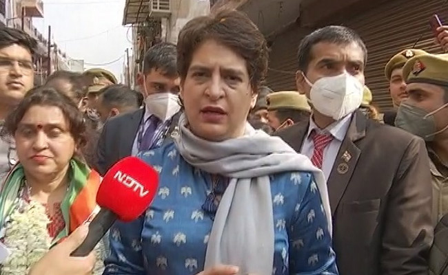 BJP Only Inaugurates Projects Just Before Polls: Priyanka Gandhi On UP