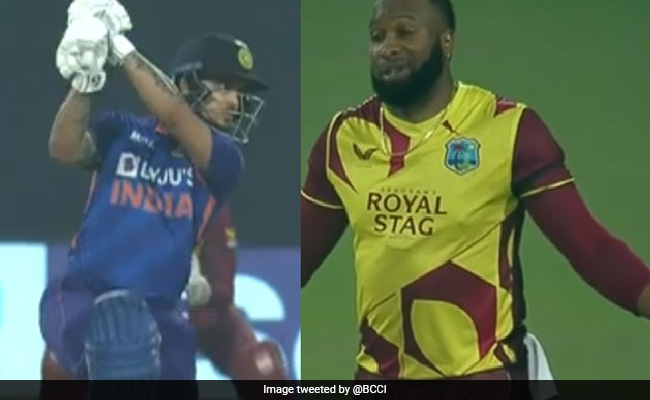 IND vs WI: ईशान किशन के हैरत भरे शॉट देखकर पोलार्ड की हालत हो गई पतली, दिया ऐसा रिएक्शन- Video
