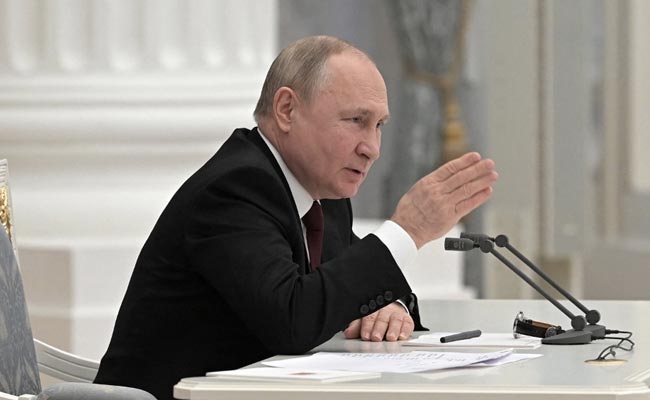 Russia's Putin Recognises Separatist Areas In Ukraine As Independent