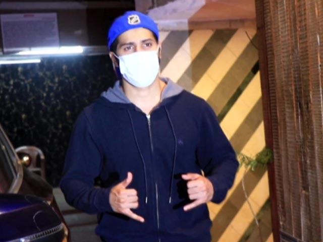 Varun Dhawan Opts For Comfy Look As He Goes Out And About In Mumbai