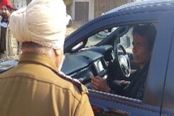 Actor Sonu Sood's Car Seized During Attempt To Enter Punjab Poll Booth Actor Sonu Sood's Car Seized During Attempt To Enter Punjab Poll Booth