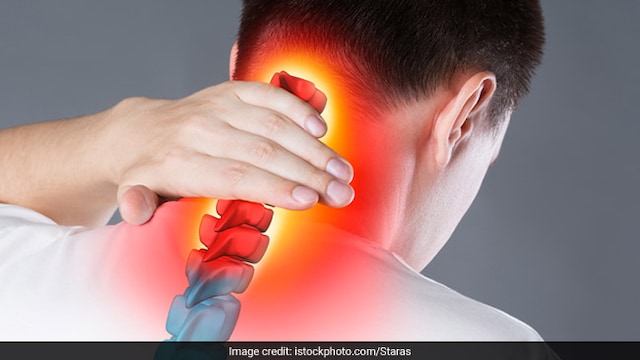 A gentle neck massage can help release tension and improve blood flow