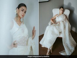 From Berlin To Kolkata, Alia Bhatt's Stunning White <i>Sarees</i> Follow Her Wherever She Goes From Berlin To Kolkata, Alia Bhatt's Stunning White <i>Sarees</i> Follow Her Wherever She Goes