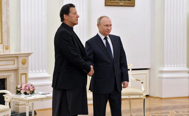 Pakistan President Arif Alvi's "US Hasn't Learned" Jibe As Imran Khan Visits Russia