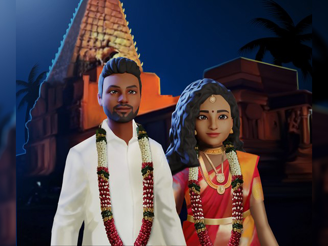 डिजिटल दुनिया में हुई 'हैरी पॉटर थीम' की शादी