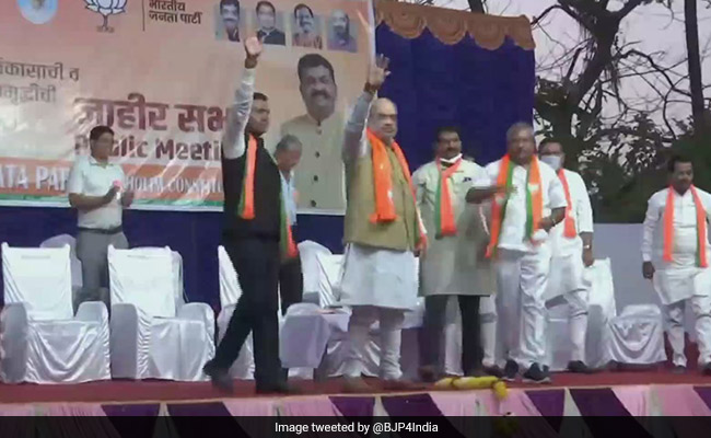 Congress Taunts Goa Chief Minister As Amit Shah Campaigns For Him