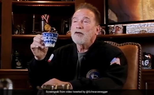 Watch: Arnold Schwarzenegger's Video Message To Russians, Putin Over War