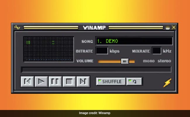 Winamp 1997 के मीडिया प्लेयर की ओरिजिनल इमेज का NFT नीलाम करेगा
