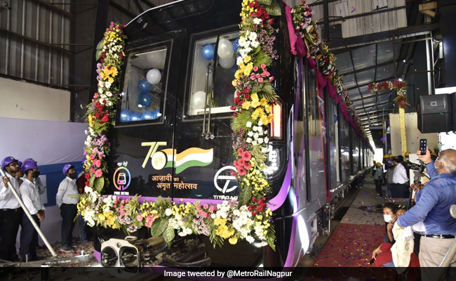 India's 'First Aluminium-Body Metro Train' For Pune Metro Flagged Off