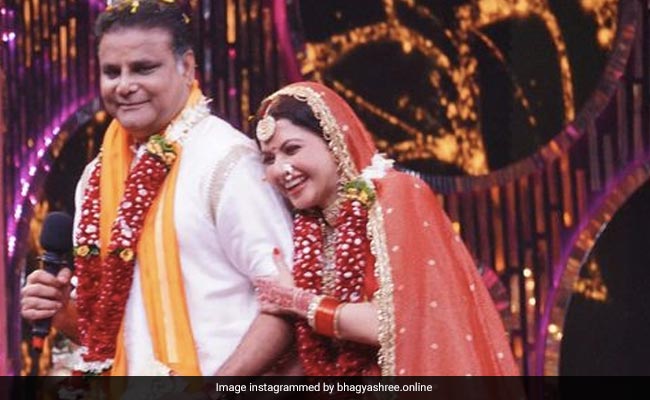 "Love Does Make The World Go Round," Bhagyashree Writes In Post For Husband Himalaya Dassani
