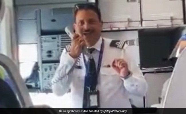 Pilot Rajiv Pratap Rudy Flies Leaders To Yogi Adityanath's Swearing-In Ceremony In Lucknow